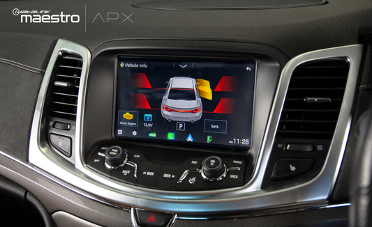 "Installed" - Kenwood DAX8000XDS VF Commodore Radio Upgrade Kit - Wireless Apple Car Play / Android Auto