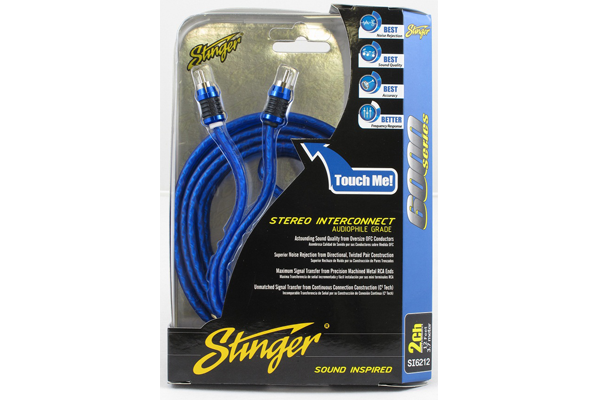 Stinger USA 6000 Series 3.6m RCA Cable