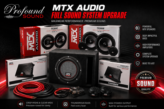 MTX Audio Full Sound System Upgrade