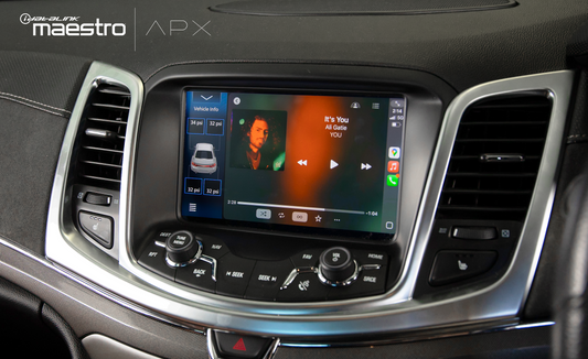 "Installed" - Kenwood DAX8000XDS VF Commodore Radio Upgrade Kit - Wireless Apple Car Play / Android Auto