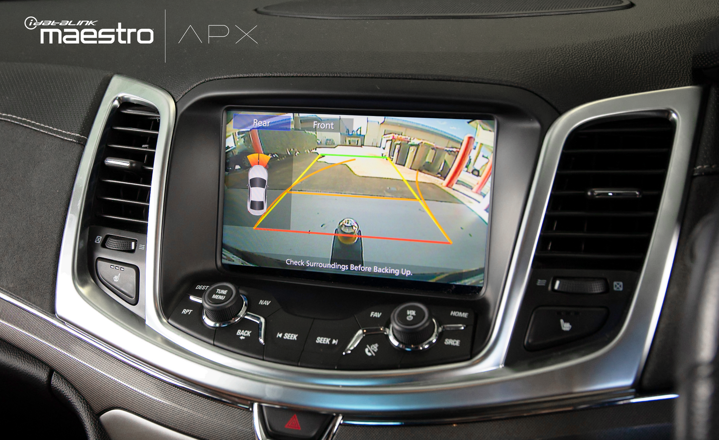 "Installed" - Kenwood DAX8000XDS VF Commodore Radio Upgrade Kit - Wireless Apple Car Play / Android Auto