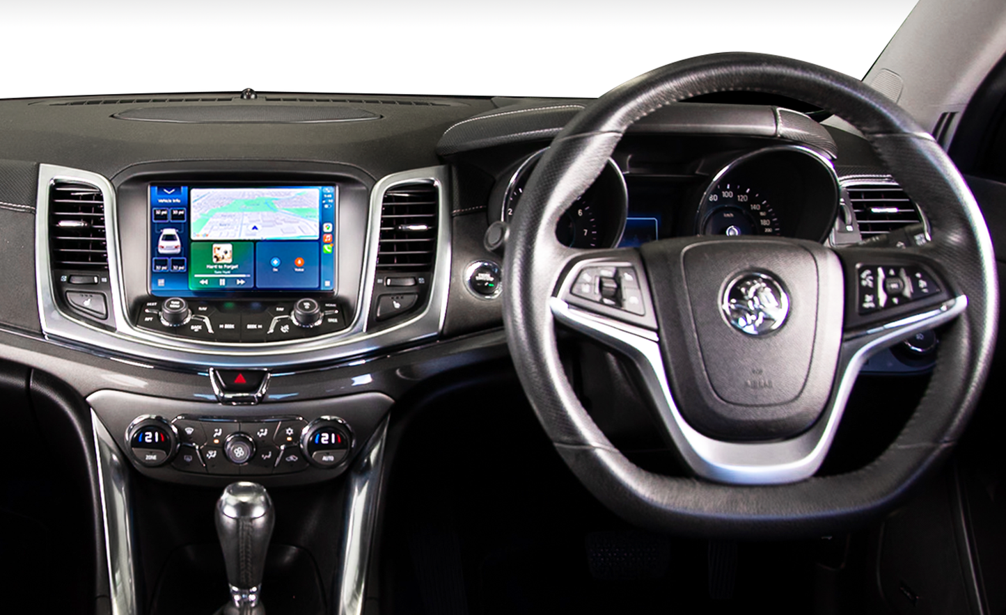 "Installed" - Kenwood DAX8000XDS VF Commodore Radio Upgrade Kit - Wireless Apple Car Play / Android Auto