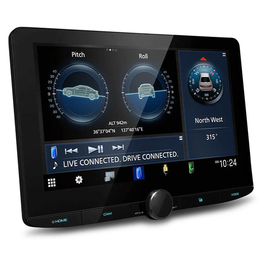 Kenwood DMX9724XS - 10.1" Head Unit - Wireless Apple CarPlay Android Auto Head Unit