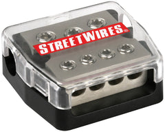 MTX StreetWires DBX3448 Distribution Block - 3x 4AWG In/4x 8AWG Out