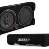 Kicker CompRT Downward Subwoofer Enclosures