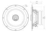 MTX Audio TX465C - 6.5" Coaxial Speakers