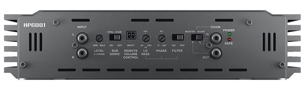 Hertz HP6001 - Class-D 5000W RMS Mono Amplifier