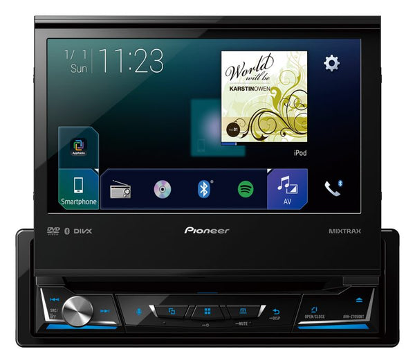 Pioneer AVH-Z7250BT - 7" Single-Din Multimedia Player With Apple CarPlay & Android Auto