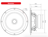 MTX Audio TX465S - 6.5" Component Speakers