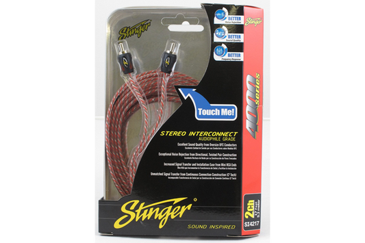 Stinger USA 4000 Series 5m RCA Cable