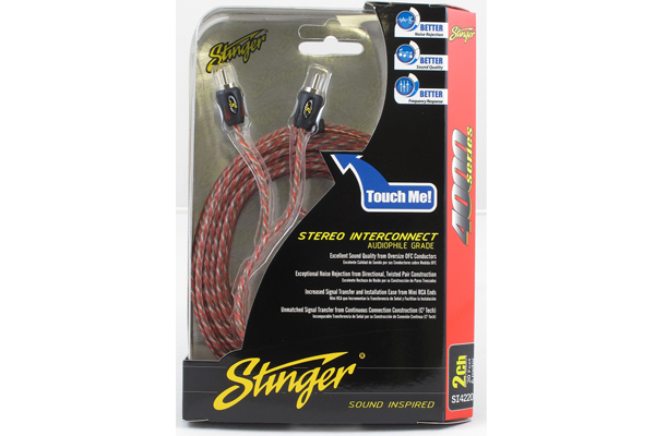 Stinger USA 4000 Series 6m RCA Cable