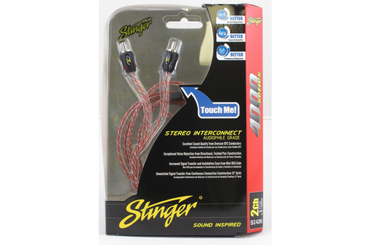 Stinger USA 4000 Series 1.8m RCA Cable