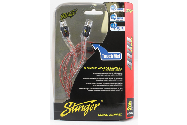 Stinger USA 4000 Series 1.8m RCA Cable