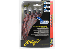 Stinger USA 4000 Series 5m 4 Channel RCA Cable