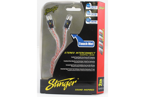 Stinger USA 4000 Series 0.5m RCA Cable