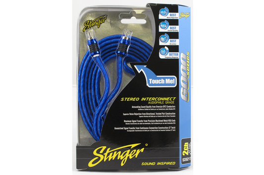 Stinger USA 6000 Series 5m RCA Cable
