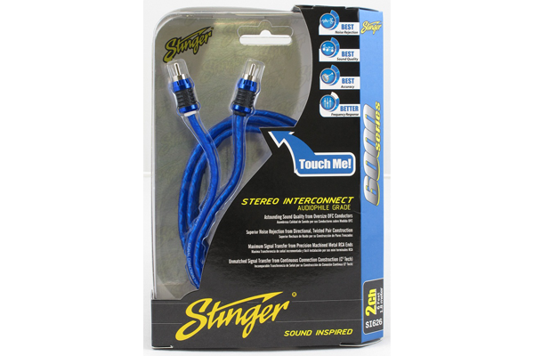 Stinger USA 6000 Series 1.8m RCA Cable