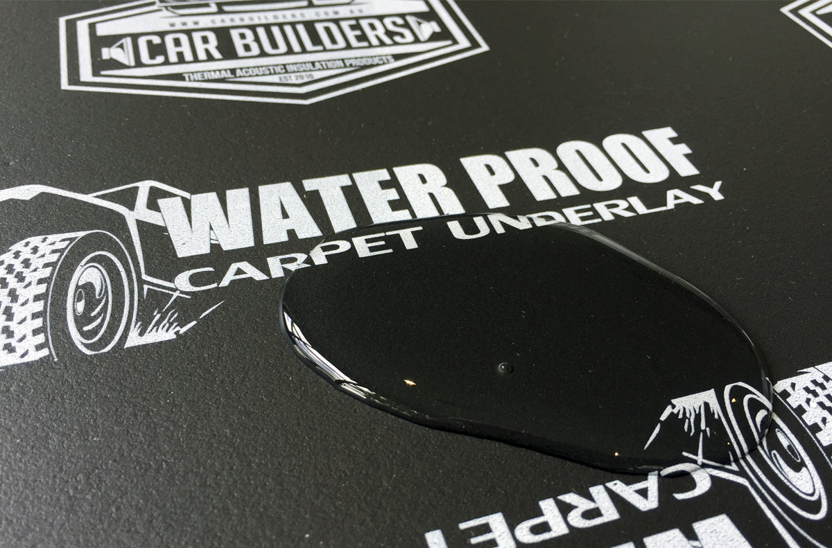Car Builders Water Proof Carpet Underlay - 20 SQ/FT (1.8 SQ/M)