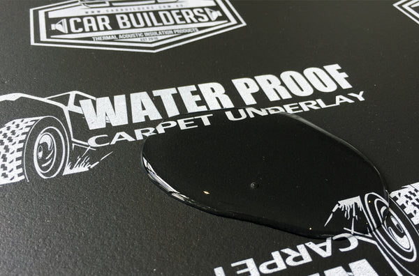 Car Builders Water Proof Carpet Underlay - 20 SQ/FT (1.8 SQ/M)