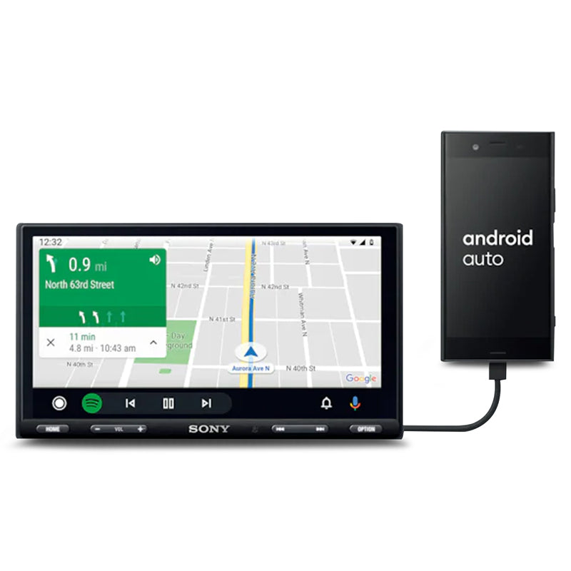 Sony XAV-AX5500 6.95" AV Multimedia Receiver With Apple Car Play & Android Auto