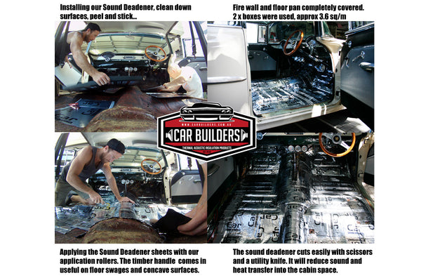 Car Builders Sound Deadener Install Kit