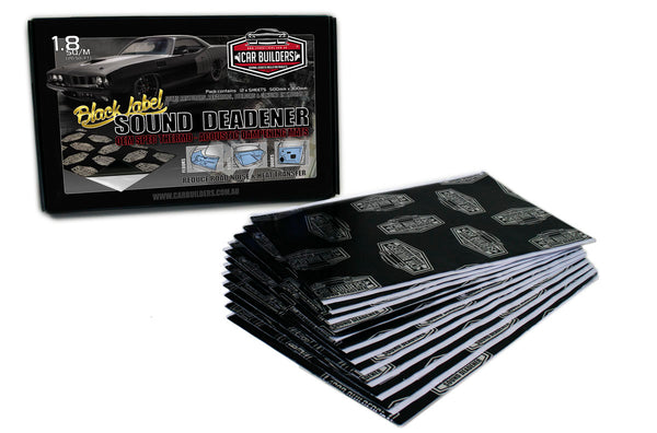 Car Builders Premium Sound Deadener - 20 SQ/FT (1.8 SQ/M)